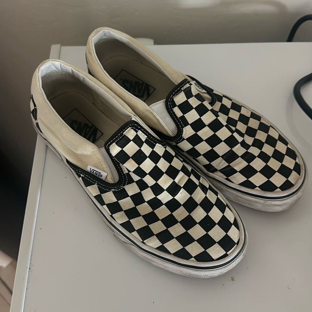 Checkered Vans